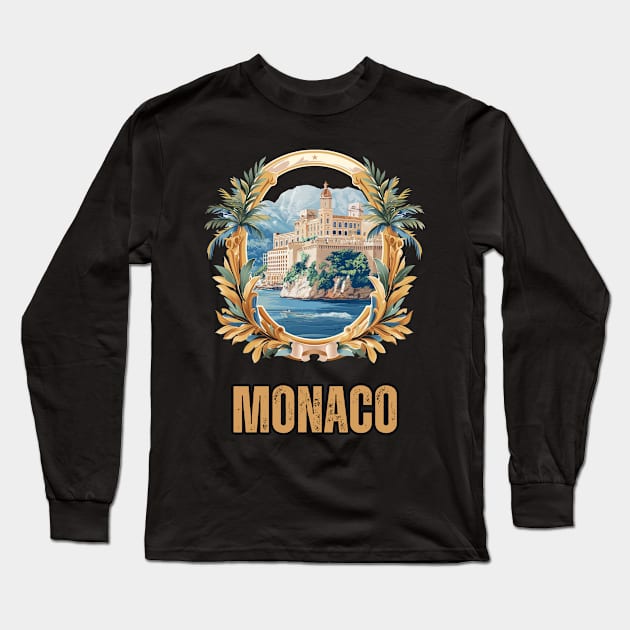 Monaco Long Sleeve T-Shirt by Mary_Momerwids